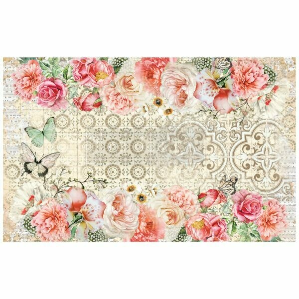 Living Coral Tissue Paper - Re-Design With Prima