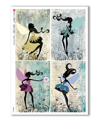 Fairies_075 - A4 Rice Paper - Paper Designs