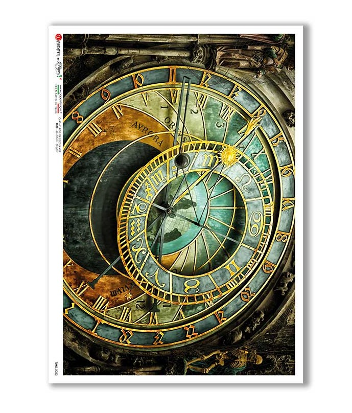 Time_0023 - A4 Rice Paper - Paper Designs