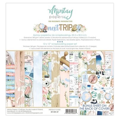 Next Trip 12x12 - Mintay by Karola