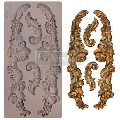 Delicate Floral Strands - Redesign Decor Moulds - Re-Design With Prima