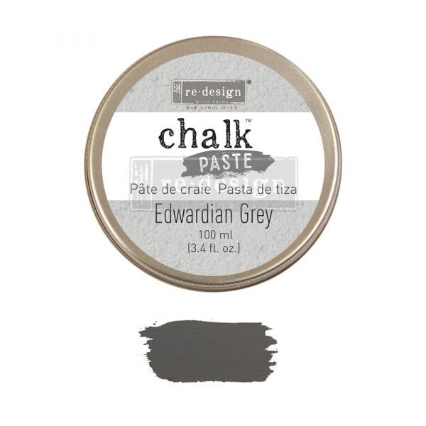 Edwardian Grey- Chalk Paste - Re-Design With Prima