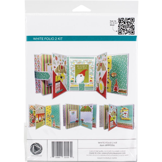 Folio 2 White 6" x 8" - Photoplay Album Kit