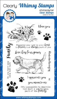 Love Has Four Paws - Whimsy Stamps
