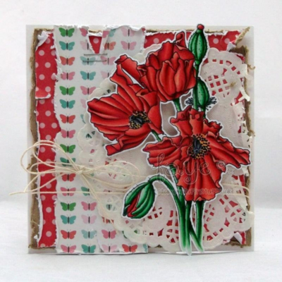 Himalayan Poppy - Whimsy Stamps