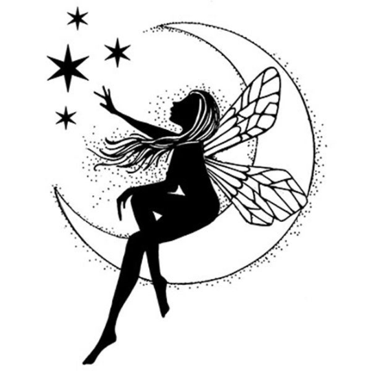 Moon Fairy - Lavinia Stamps