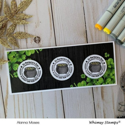 St. Patrick's Day Gold - Whimsy Stamps