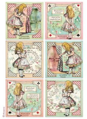 Alice Classic Collection A4 - Stamperia