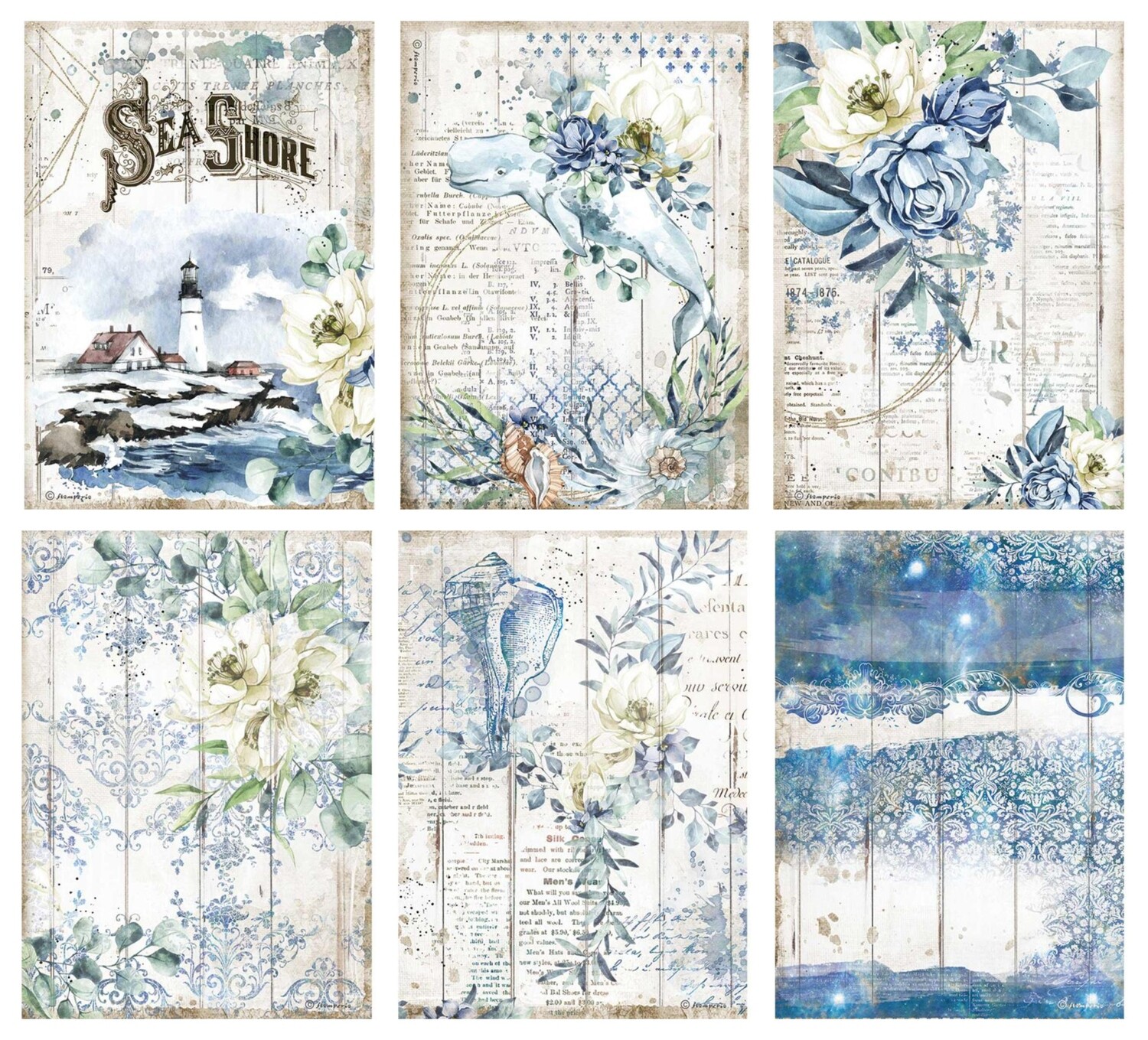 Romantic Sea Dream Collection A4 - Stamperia