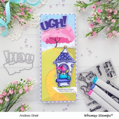 Princess Dragons - Whimsy Stamps