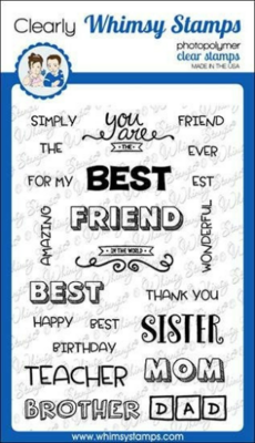 Best Friends - Whimsy Stamps