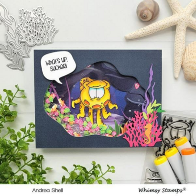 Octopi Guys - Whimsy Stamps