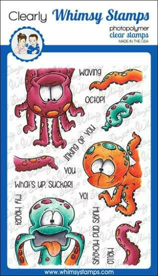 Octopi Guys - Whimsy Stamps