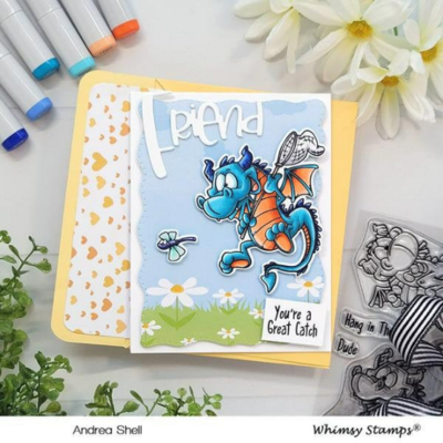 Flight of the Dragons - Whimsy Stamps