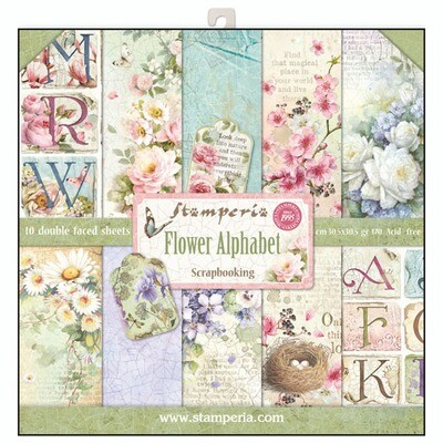 Flower Alphabet - Stamperia