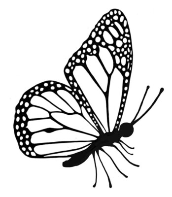 Mini Flutterby - Lavinia Stamps
