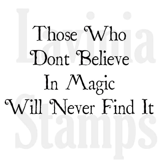 Believe in Magic - Lavinia Stamps
