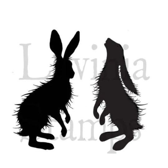 Woodland Hares - Lavinia Stamps