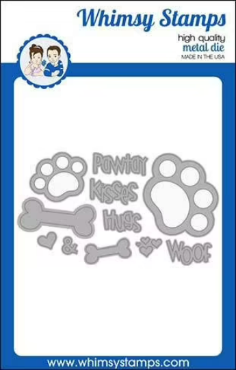 Puppy Paws - Whimsy Stamps