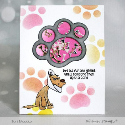 Puppy Paws - Whimsy Stamps