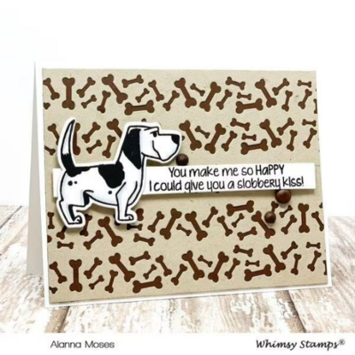 Paws and Bones - Whimsy Stamps