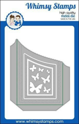 Slimline Scalloped Edge Pocket - Whimsy Stamps