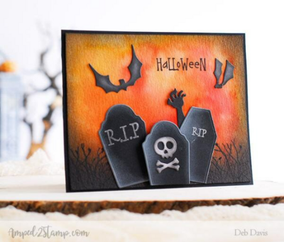 Dracula's Coffin - Whimsy Stamps