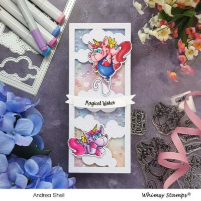 Unicorn Magic - Whimsy Stamps