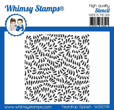 Teardrop Splash - Whimsy Stamps