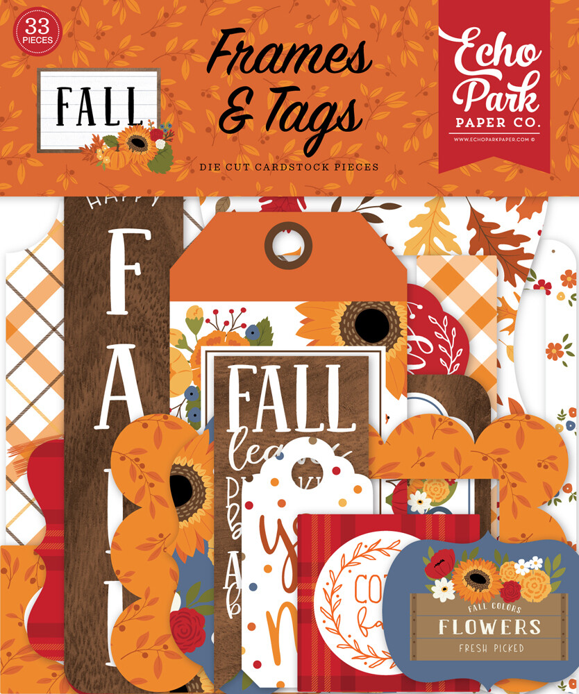 Fall Frames & Tags - Echo Park Paper Co.