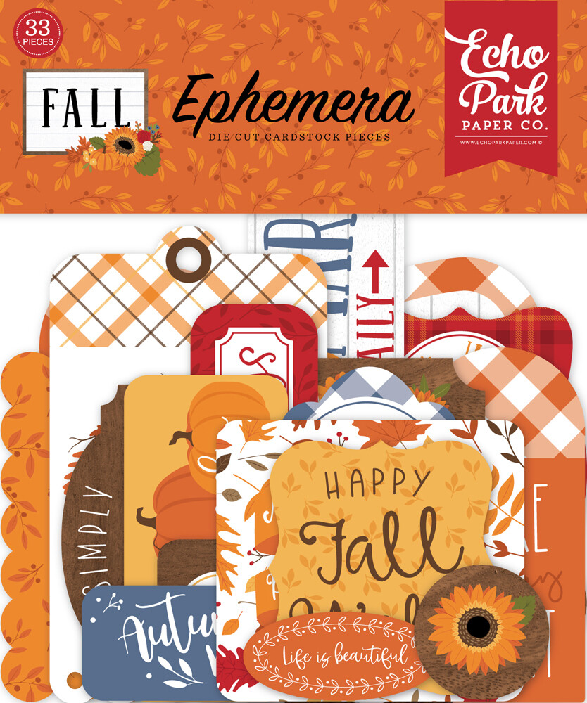 Fall Ephemera - Echo Park Paper Co.