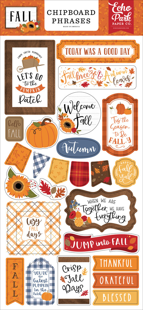 Fall Phrases - Echo Park Paper Co.
