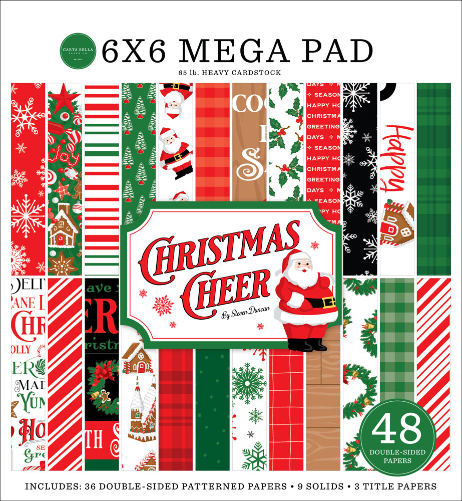 Christmas Cheer Mega 6x6 - Carta Bella Paper Co.