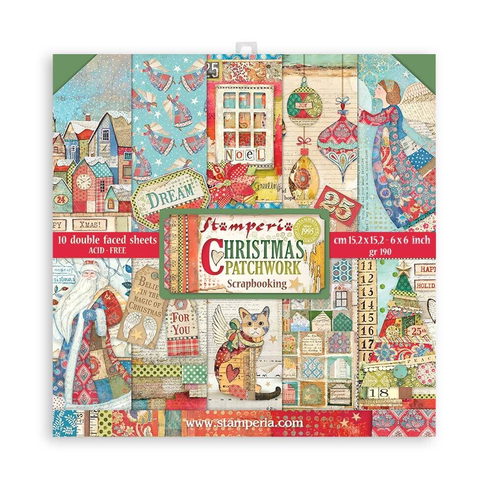 Christmas Patchwork 6x6 - Stamperia