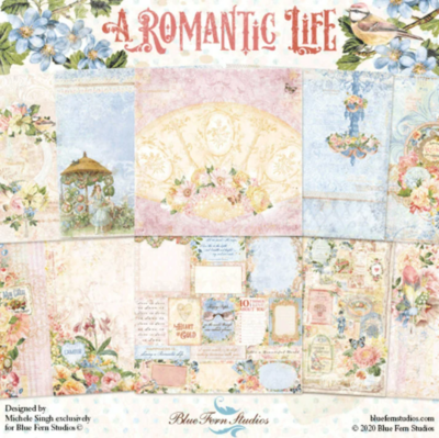 A Romantic Life 12x12 - Blue Fern Studios