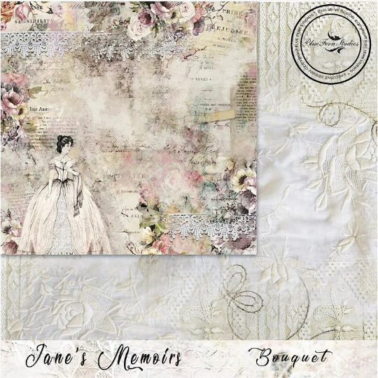 Jane's Memoirs 12x12 - Blue Fern Studios
