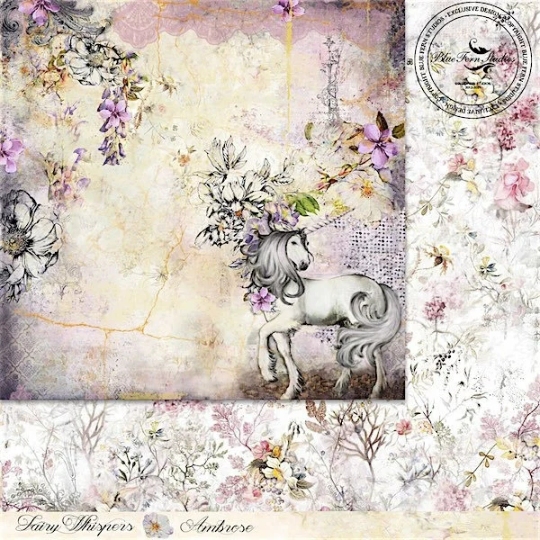 Fairy Whispers 8x8 - Blue Fern Studios