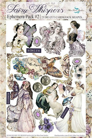 Fairy Whispers #2 Ephemera - Blue Fern Studios