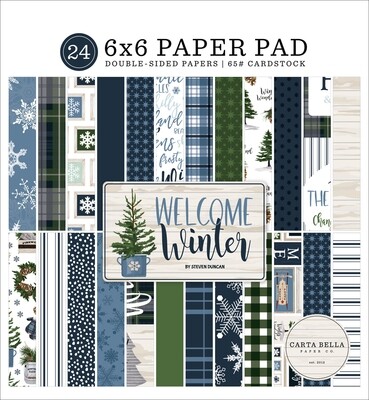 Welcome Winter 6x6 - Carta Bella Paper Co.