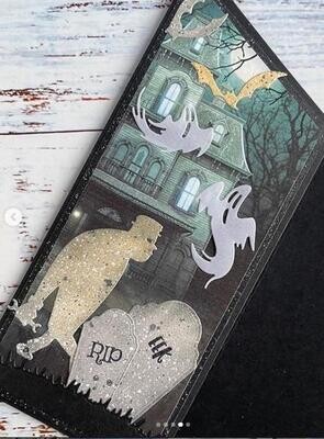 Nevermore 6x6 - Whimsy Stamps
