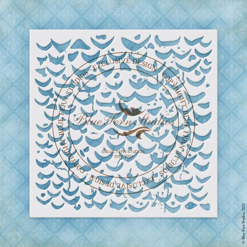 Sea Scales - Blue Fern Studios Seaside Cottage (Classic Blue)