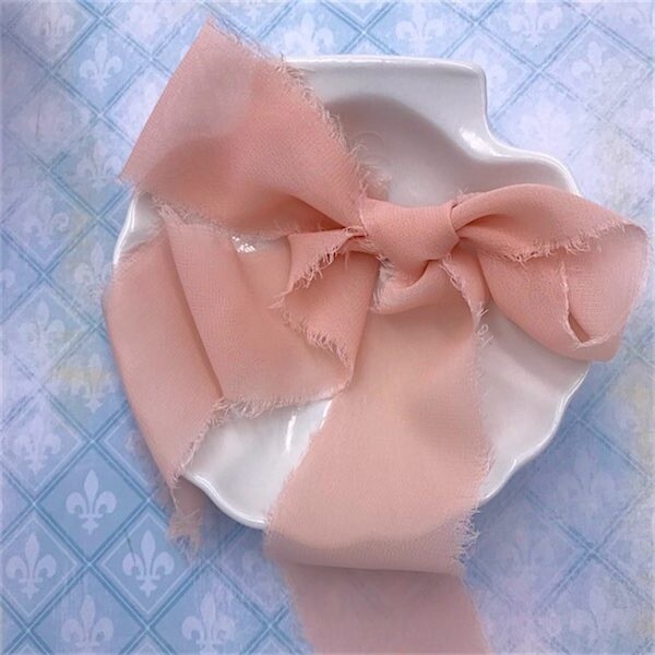 Silk Ribbon 6 - Blue Fern Studios Seaside Cottage (Classic Blue)