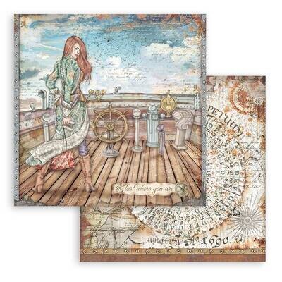 Lady Vagabond Lifestyle 6x6 - Stamperia