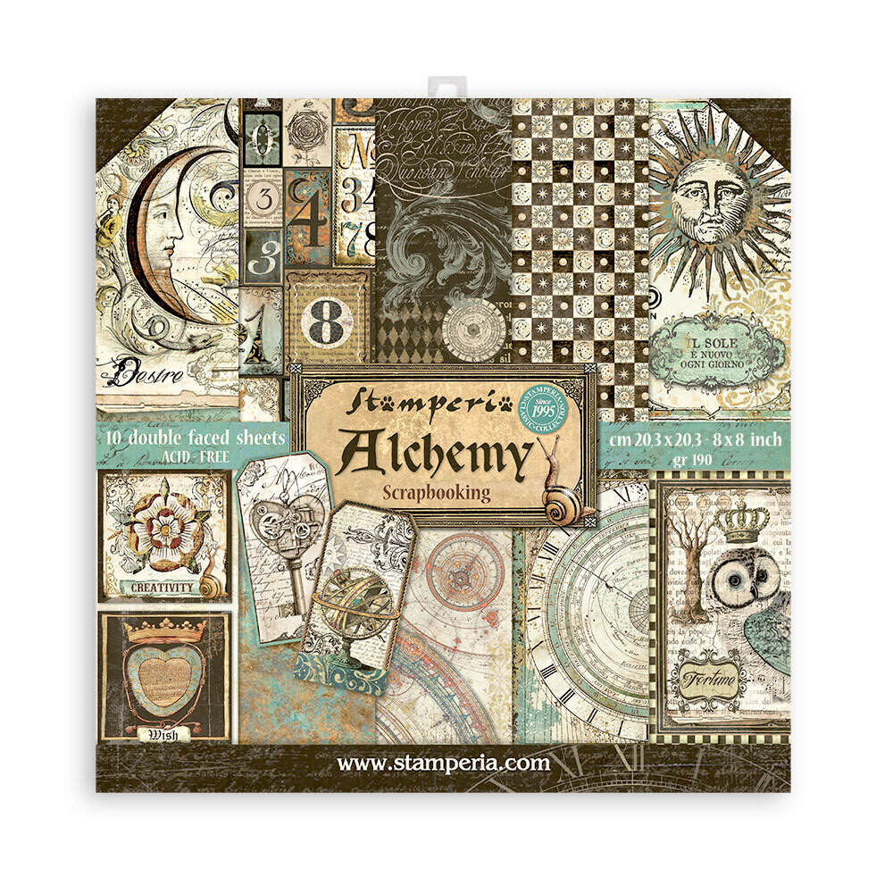 Alchemy 8x8 - Stamperia