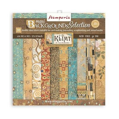 Klimt Backgrounds 12x12 - Stamperia
