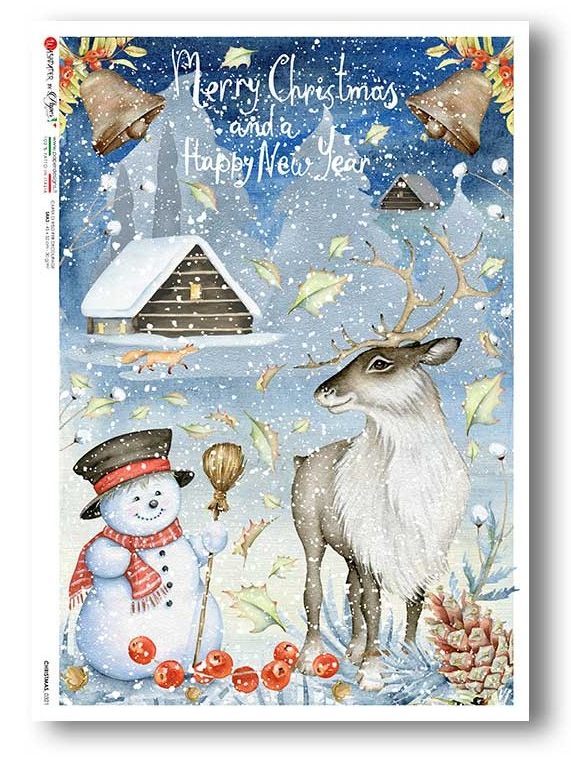 Christmas_0321-0329 A4 - Paper Designs, Design: 0321