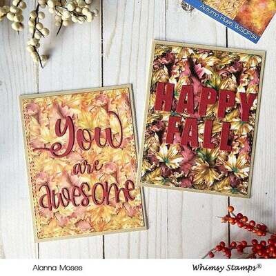 Autumn Hues 6x6 - Whimsy Stamps