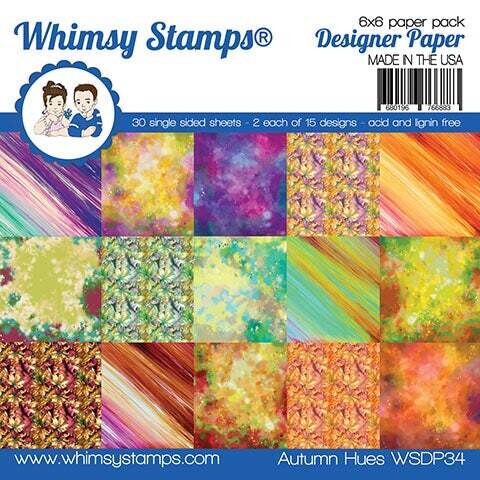 Autumn Hues 6x6 - Whimsy Stamps