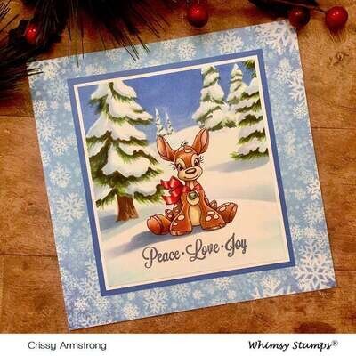 Christmas Critter Wishes - Whimsy Stamps
