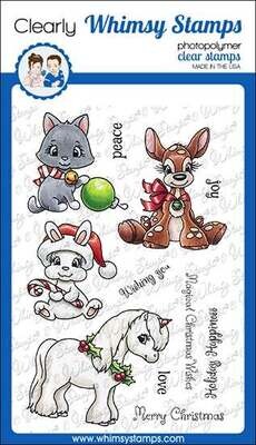 Christmas Critter Wishes - Whimsy Stamps